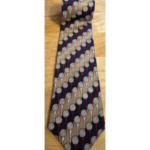 Barry Wells Golf Novelty Men's Tee'd Up Necktie